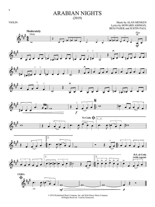 Aladdin Instrumental Play-Along Series for Violin 小提琴 | 小雅音樂 Hsiaoya Music