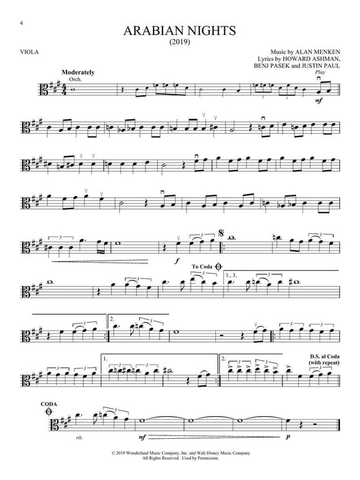 Aladdin Instrumental Play-Along Series for Viola 中提琴 | 小雅音樂 Hsiaoya Music