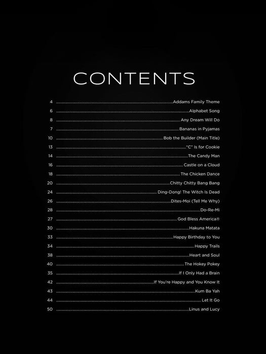 First 50 Kids' Songs You Should Play on Guitar 吉他 | 小雅音樂 Hsiaoya Music