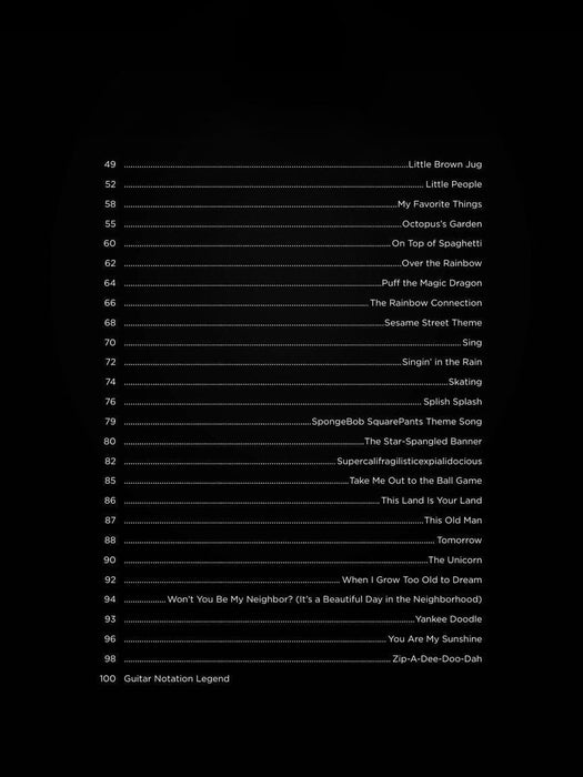 First 50 Kids' Songs You Should Play on Guitar 吉他 | 小雅音樂 Hsiaoya Music