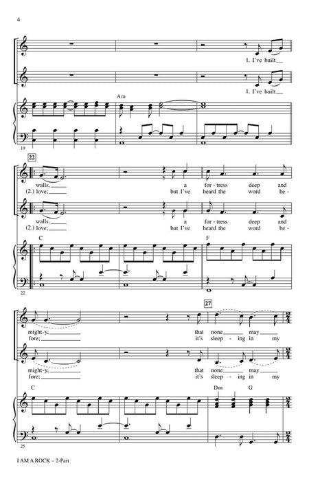 I Am a Rock | 小雅音樂 Hsiaoya Music