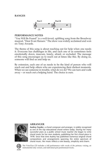 You Will Be Found (from Dear Evan Hansen) Discovery Level 3 | 小雅音樂 Hsiaoya Music