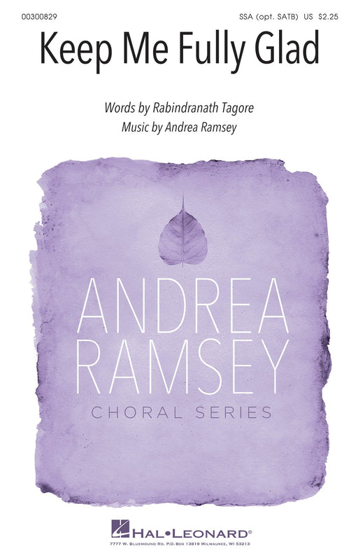 Keep Me Fully Glad Andrea Ramsey Choral Series 合唱 | 小雅音樂 Hsiaoya Music