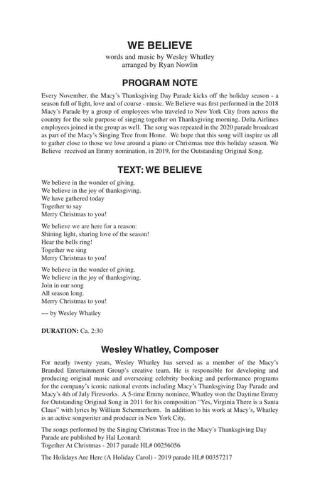 We Believe | 小雅音樂 Hsiaoya Music