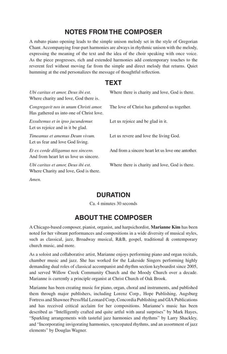 Ubi Caritas Rollo Dilworth Choral Series 合唱 | 小雅音樂 Hsiaoya Music