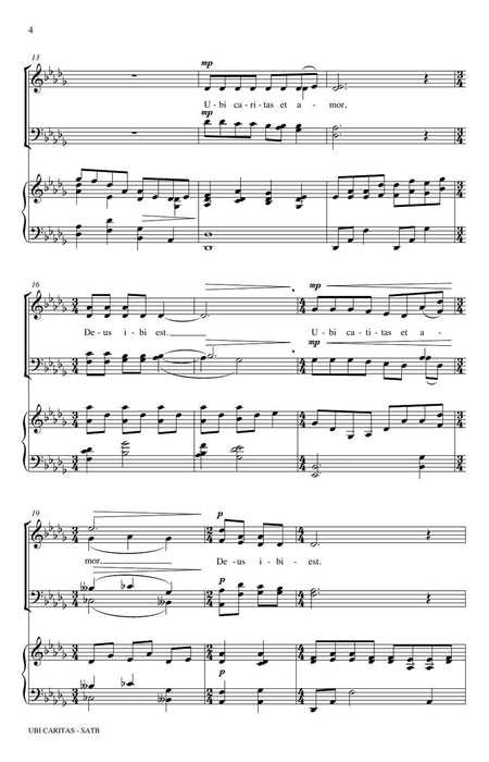 Ubi Caritas Rollo Dilworth Choral Series 合唱 | 小雅音樂 Hsiaoya Music