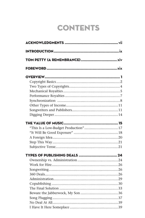 The Plain & Simple Guide to Music Publishing - 4th Edition Foreword by Tom Petty | 小雅音樂 Hsiaoya Music