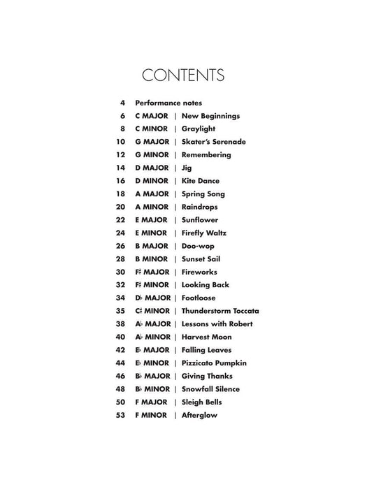 Circles Character Etudes in 24 Keys 練習曲 | 小雅音樂 Hsiaoya Music