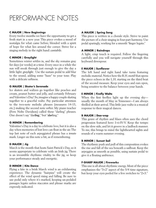 Circles Character Etudes in 24 Keys 練習曲 | 小雅音樂 Hsiaoya Music