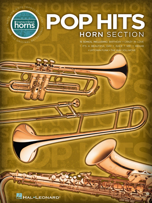 Pop Hits Horn Section Note-for-Note Transcriptions 樂節 音符 | 小雅音樂 Hsiaoya Music