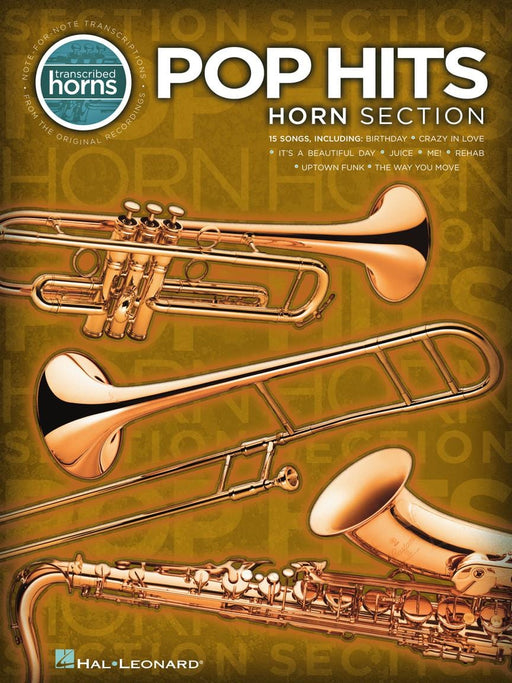 Pop Hits Horn Section Note-for-Note Transcriptions 樂節 音符 | 小雅音樂 Hsiaoya Music