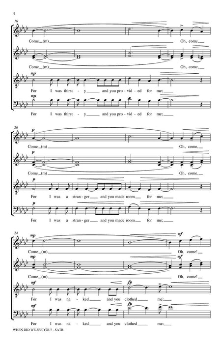 When Did We See You? Craig Hella Johnson Choral Series 合唱 | 小雅音樂 Hsiaoya Music