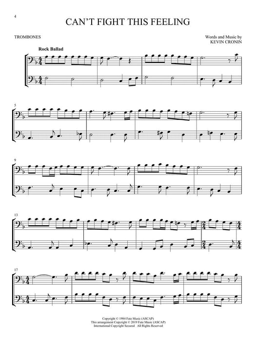 Classic Rock for Two Trombones Easy Instrumental Duets 長號 二重奏 | 小雅音樂 Hsiaoya Music