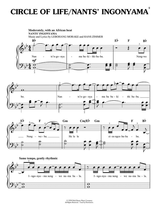 The Lion King Music from the Disney Motion Picture Soundtrack | 小雅音樂 Hsiaoya Music