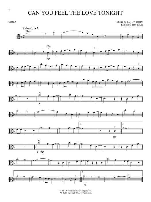 The Lion King for Viola Instrumental Play-Along 中提琴 | 小雅音樂 Hsiaoya Music