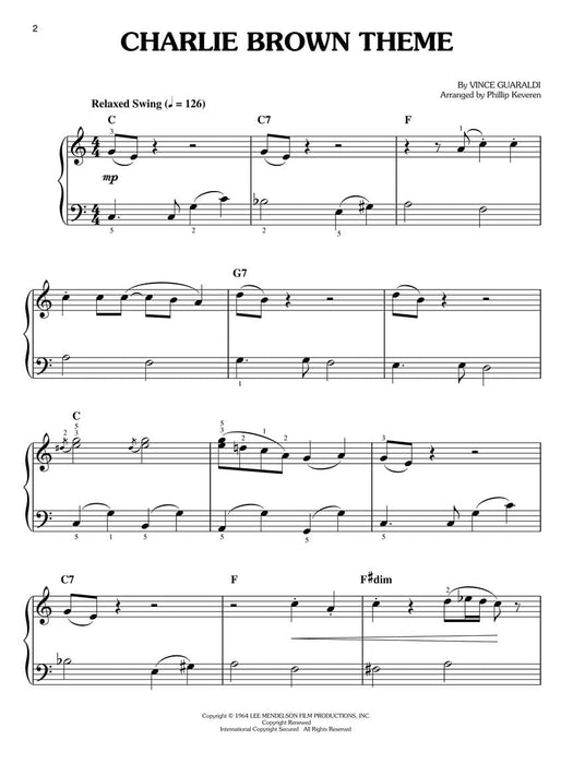 The Vince Guaraldi Collection arr. Phillip Keveren The Phillip Keveren Series Easy Piano 鋼琴 | 小雅音樂 Hsiaoya Music