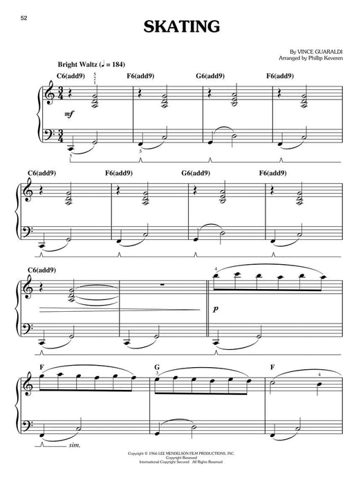 The Vince Guaraldi Collection arr. Phillip Keveren The Phillip Keveren Series Easy Piano 鋼琴 | 小雅音樂 Hsiaoya Music