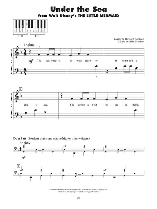 Disney Tunes Five-Finger Piano 鋼琴 | 小雅音樂 Hsiaoya Music