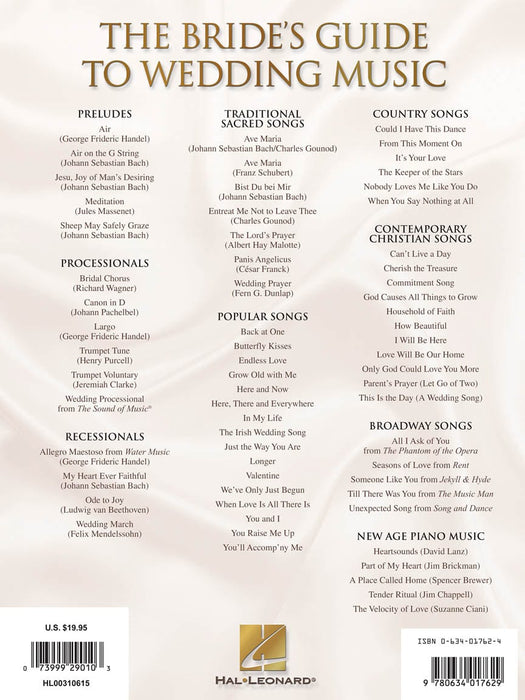 The Bride's Guide to Wedding Music A Complete Resource | 小雅音樂 Hsiaoya Music