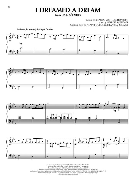 Broadway's Best arr. Phillip Keveren The Phillip Keveren Series Piano Solo 鋼琴 獨奏 | 小雅音樂 Hsiaoya Music