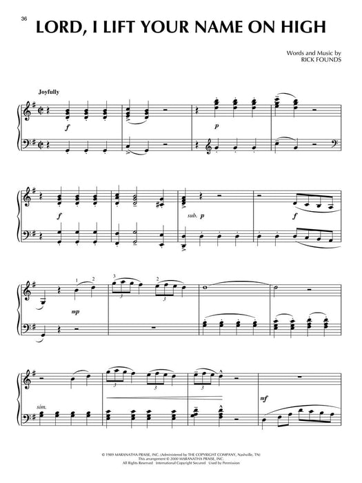 Shout to the Lord! arr. Phillip Keveren The Phillip Keveren Series Piano Solo 鋼琴 獨奏 | 小雅音樂 Hsiaoya Music