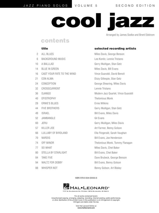 Cool Jazz Jazz Piano Solos Series Volume 5 爵士音樂 鋼琴 獨奏 | 小雅音樂 Hsiaoya Music