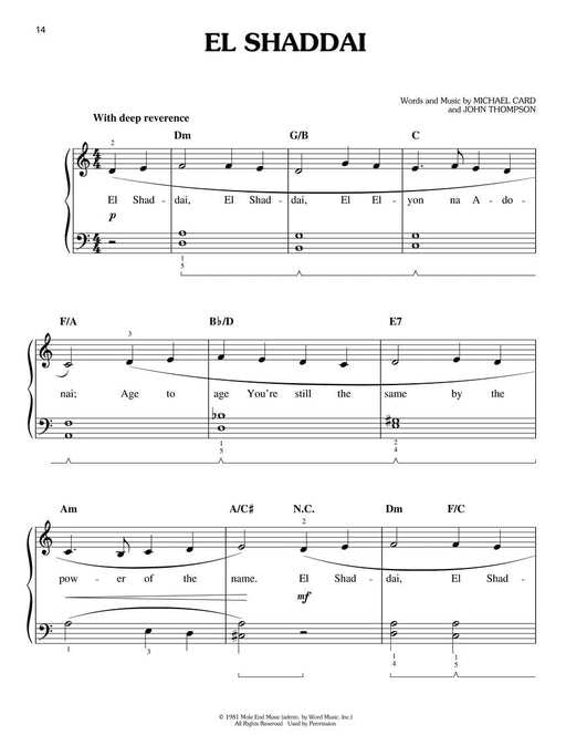 Timeless Praise arr. Phillip Keveren The Phillip Keveren Series Easy Piano 鋼琴 | 小雅音樂 Hsiaoya Music