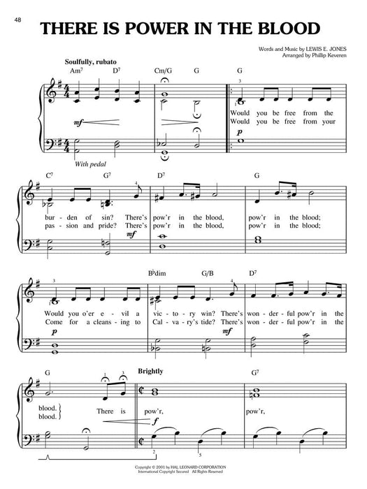 Gospel Treasures arr. Phillip Keveren The Phillip Keveren Series Easy Piano 鋼琴 | 小雅音樂 Hsiaoya Music