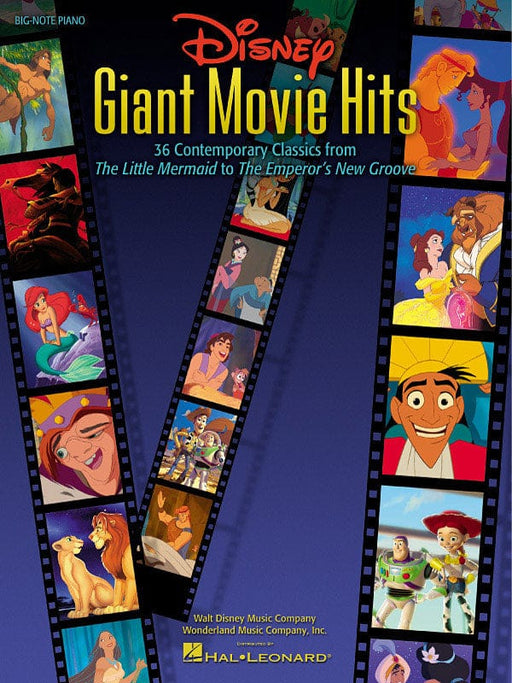 Disney Giant Movie Hits 36 Contemporary Classics from The Little Mermaid to The Emperor's New Groove | 小雅音樂 Hsiaoya Music