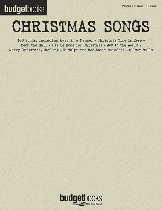 Christmas Songs Budget Books | 小雅音樂 Hsiaoya Music