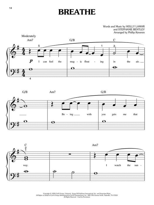 Contemporary Hits - 2nd Edition arr. Phillip Keveren The Phillip Keveren Series Big-Note Piano 音符鋼琴 | 小雅音樂 Hsiaoya Music