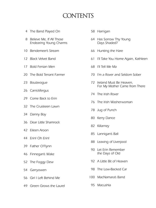 The Big Book of Irish Songs | 小雅音樂 Hsiaoya Music