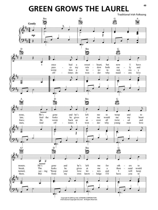 The Big Book of Irish Songs | 小雅音樂 Hsiaoya Music