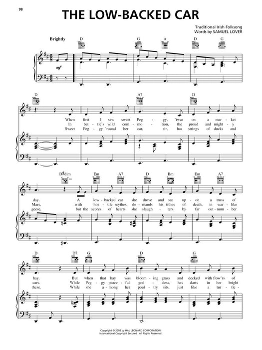 The Big Book of Irish Songs | 小雅音樂 Hsiaoya Music