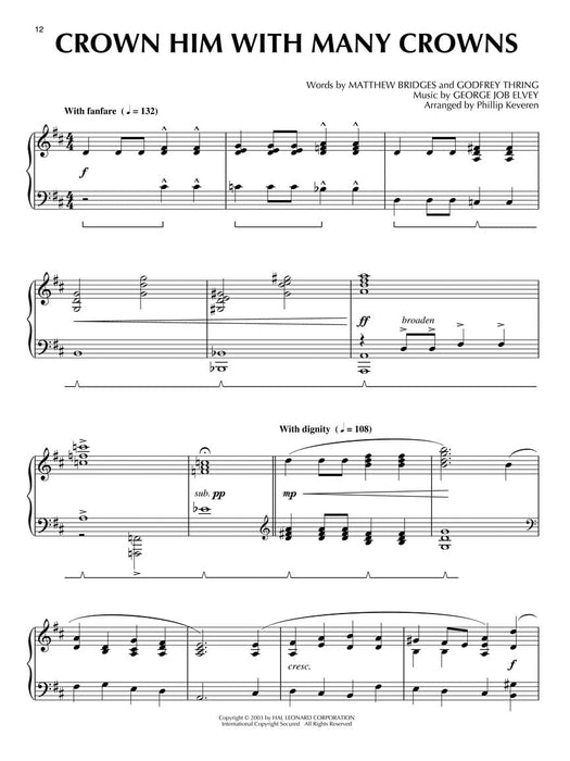 The Hymn Collection arr. Phillip Keveren The Phillip Keveren Series Piano Solo 讚美歌 鋼琴 獨奏 | 小雅音樂 Hsiaoya Music