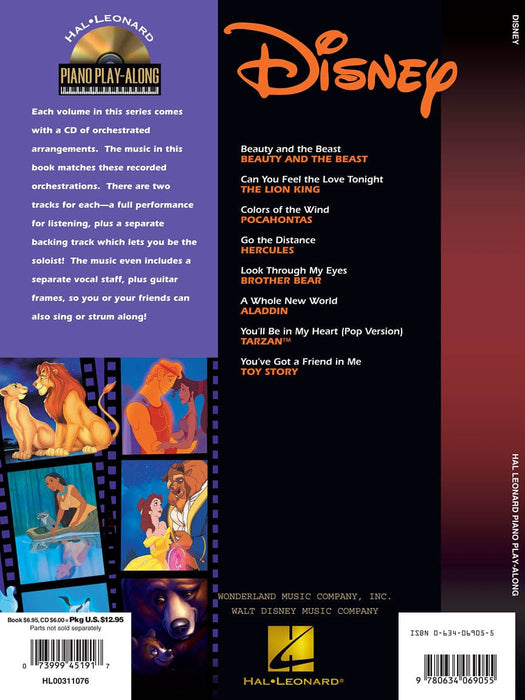 Disney Piano Play-Along Volume 5 鋼琴 | 小雅音樂 Hsiaoya Music
