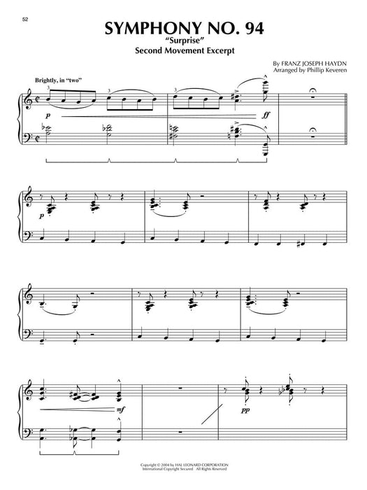 Classical Jazz arr. Phillip Keveren The Phillip Keveren Series Piano Solo 古典 鋼琴 獨奏 | 小雅音樂 Hsiaoya Music