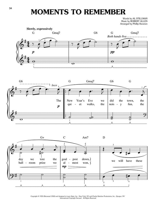 Early Rock 'N' Roll arr. Phillip Keveren The Phillip Keveren Series Easy Piano 鋼琴 | 小雅音樂 Hsiaoya Music