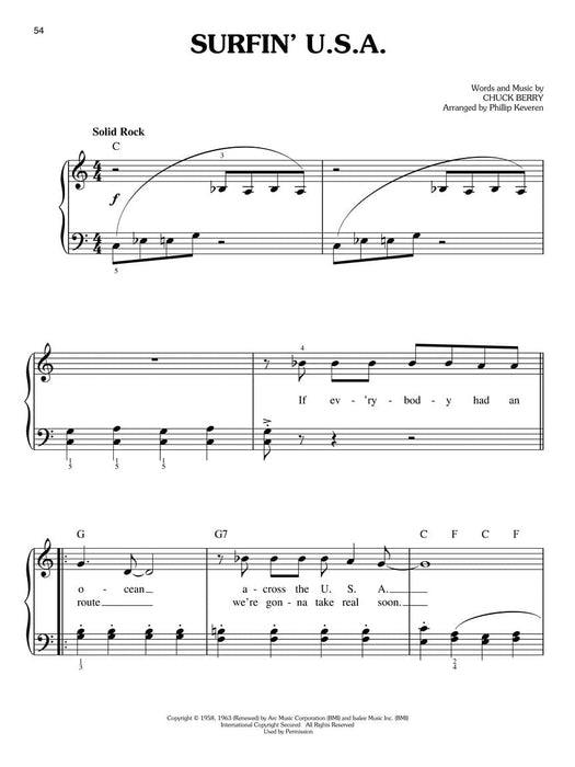 Early Rock 'N' Roll arr. Phillip Keveren The Phillip Keveren Series Easy Piano 鋼琴 | 小雅音樂 Hsiaoya Music