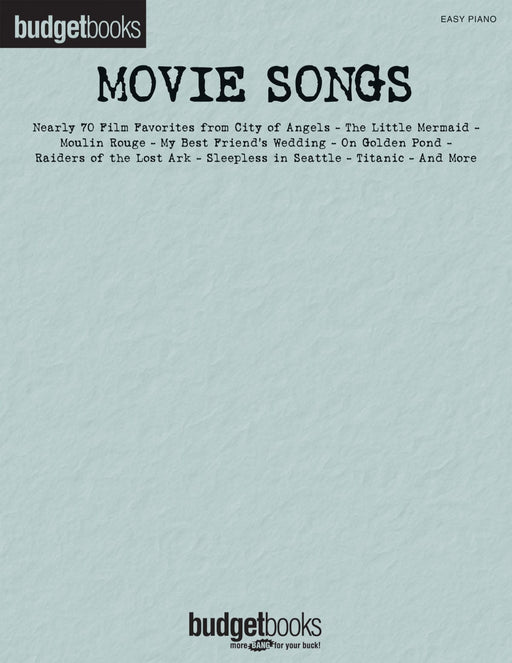 Movie Songs Easy Piano Budget Books 鋼琴 | 小雅音樂 Hsiaoya Music