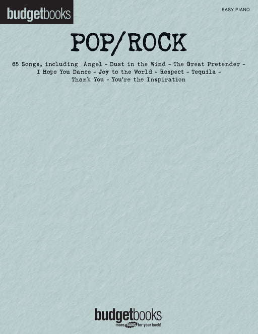 Pop/Rock Easy Piano Budget Books 鋼琴 | 小雅音樂 Hsiaoya Music