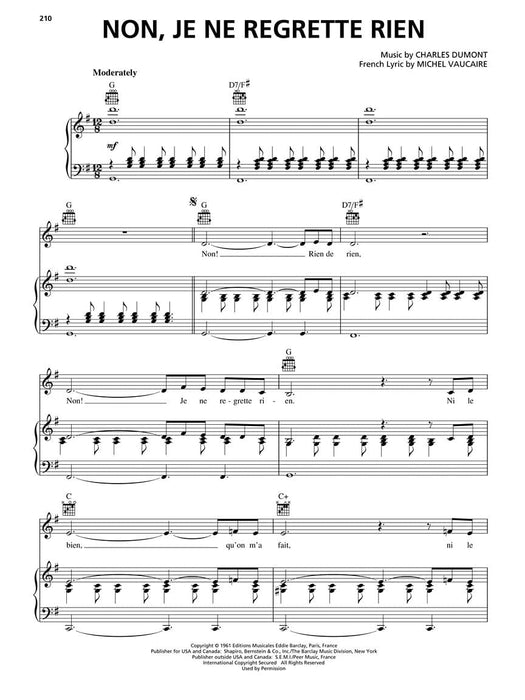 The Big Book of French Songs Popular Songs, Movie Hits, Musical Theatre Songs, Folksongs 民謠 | 小雅音樂 Hsiaoya Music