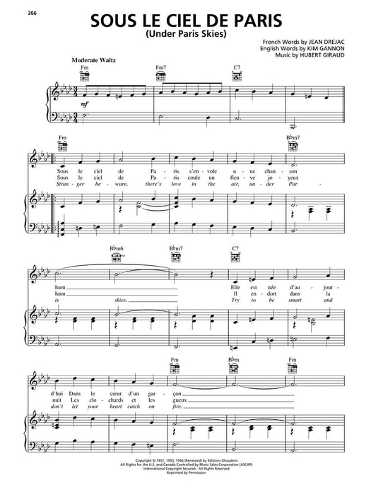 The Big Book of French Songs Popular Songs, Movie Hits, Musical Theatre Songs, Folksongs 民謠 | 小雅音樂 Hsiaoya Music