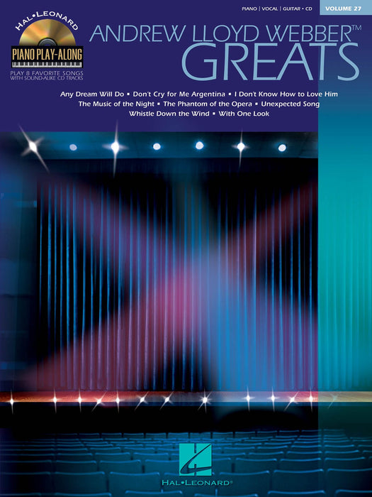Andrew Lloyd Webber Greats Piano Play-Along Volume 27 鋼琴 | 小雅音樂 Hsiaoya Music