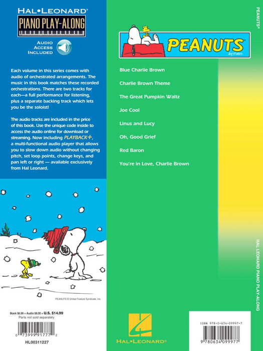 Peanuts® Piano Play-Along Volume 33 鋼琴 | 小雅音樂 Hsiaoya Music