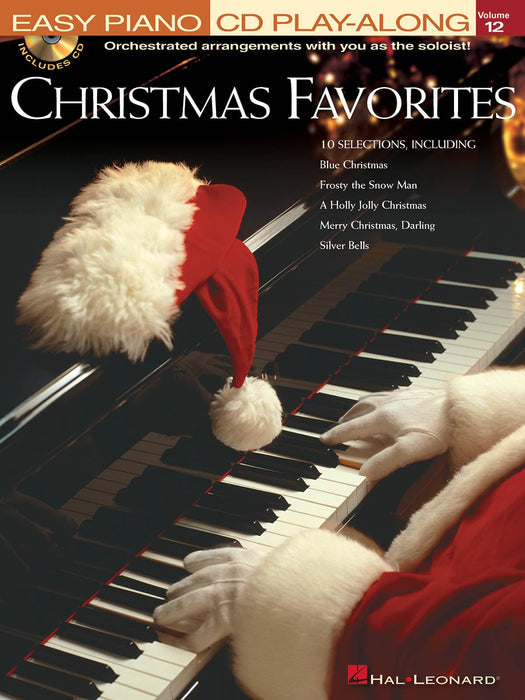 Christmas Favorites Easy Piano CD Play-Along Volume 12 鋼琴 | 小雅音樂 Hsiaoya Music