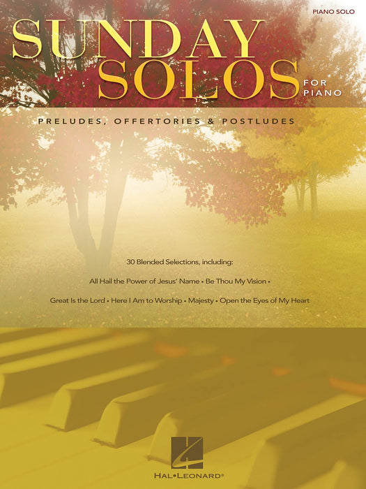 Sunday Solos for Piano Preludes, Offertories & Postludes 獨奏 鋼琴 前奏曲 後奏曲 | 小雅音樂 Hsiaoya Music