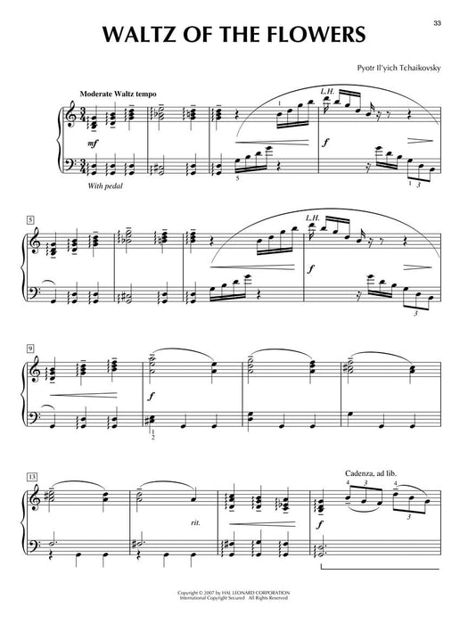 The Nutcracker Suite - Intermediate Piano Solo Stylish Arrangements from the Holiday Classic 柴科夫斯基,彼得 胡桃鉗組曲 鋼琴 獨奏 | 小雅音樂 Hsiaoya Music