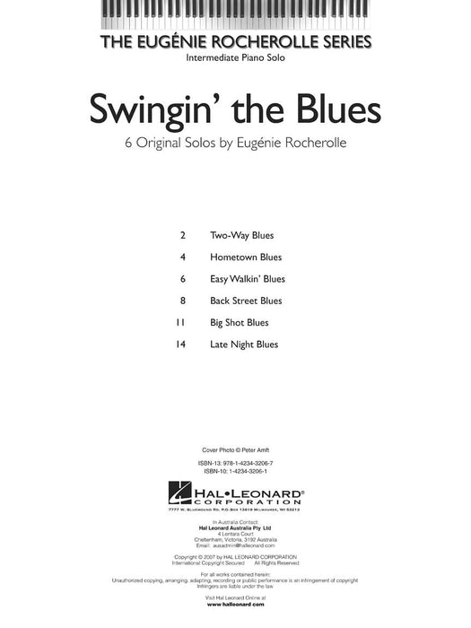 Swingin' the Blues The Eugénie Rocherolle Series Intermediate Piano Solos 藍調 鋼琴 獨奏 | 小雅音樂 Hsiaoya Music