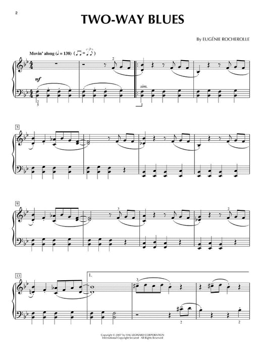 Swingin' the Blues The Eugénie Rocherolle Series Intermediate Piano Solos 藍調 鋼琴 獨奏 | 小雅音樂 Hsiaoya Music